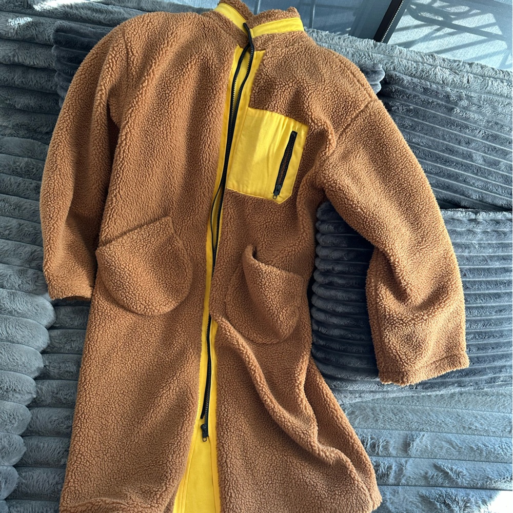 Almost new J.O.A. teddy coat